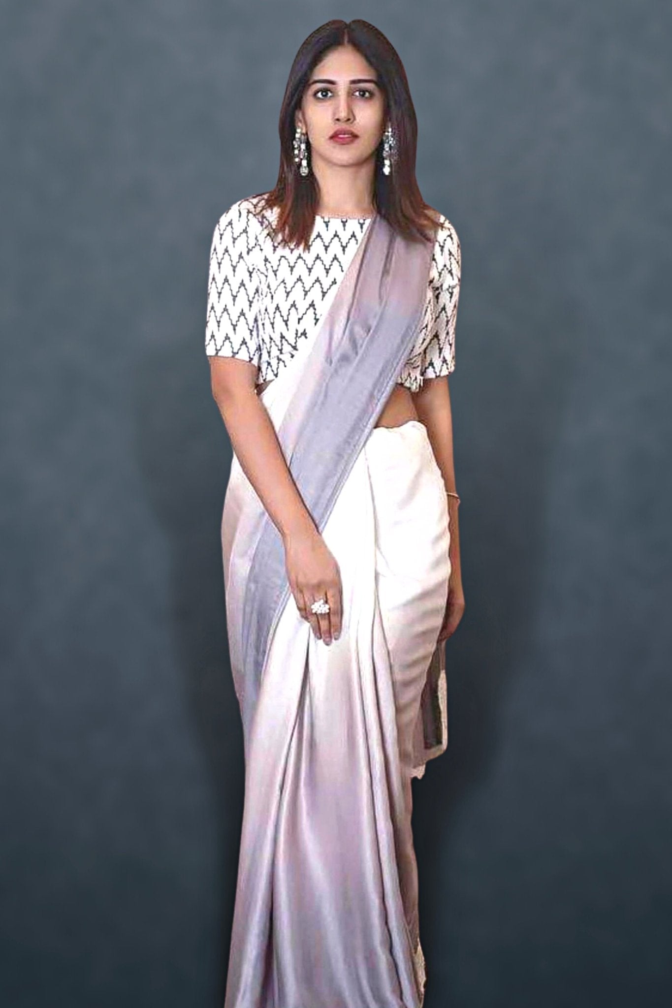 Night wear saree best sale