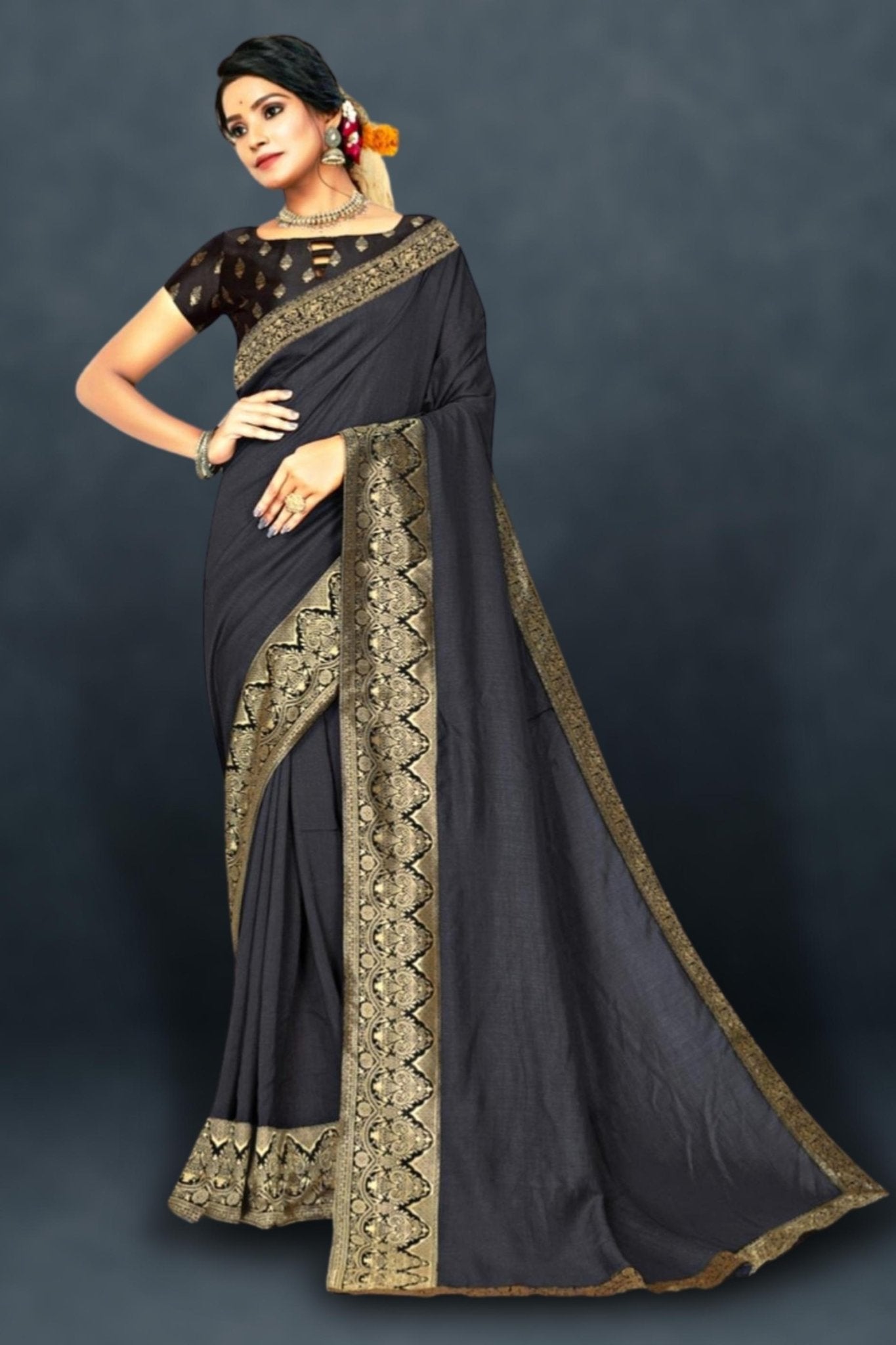 border & fall: There are 89 ways to wear a sari, and this website