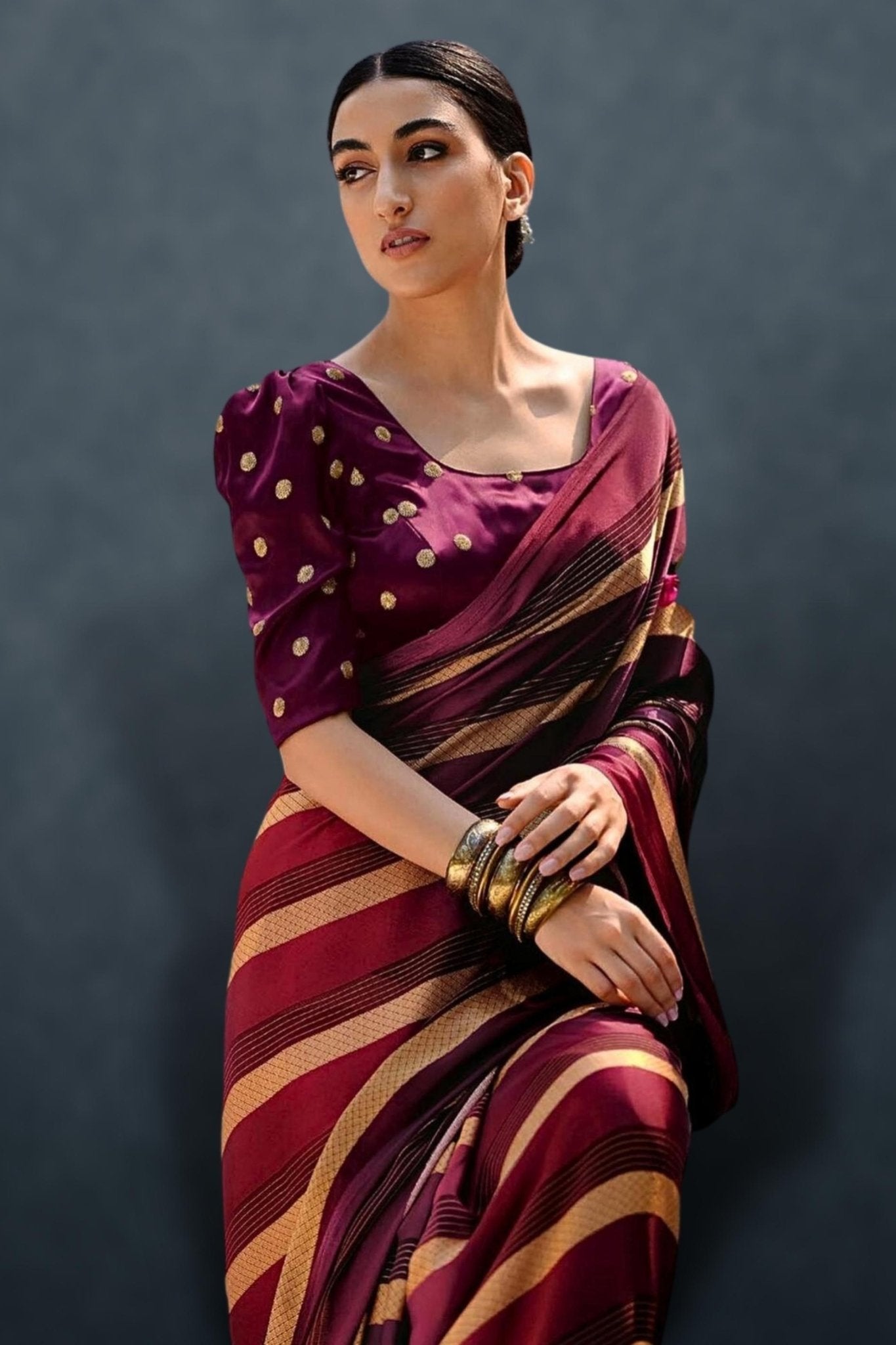 Half Saree Draping Styles