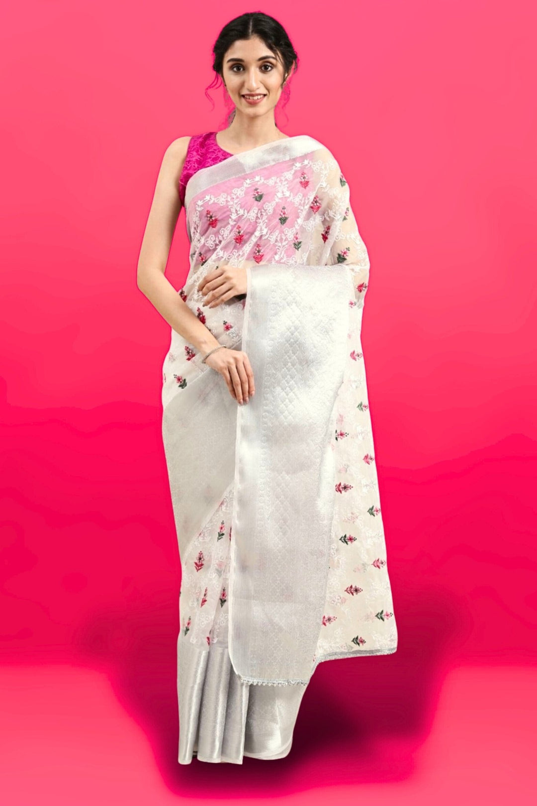 Saree Care Instructions to Maintain Your Organza Sarees