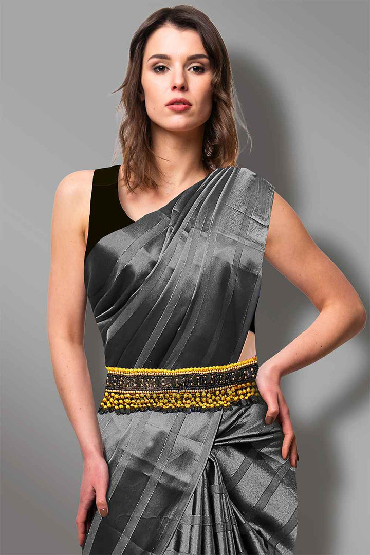 Black Belt for Saree