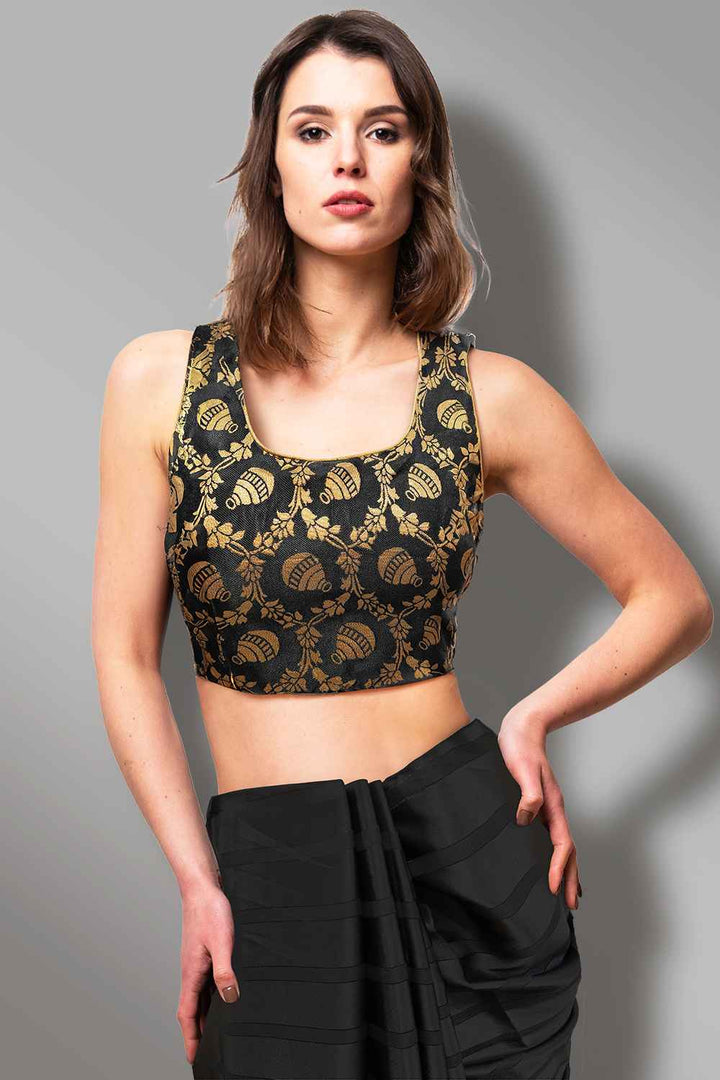 Black Readymade Blouse