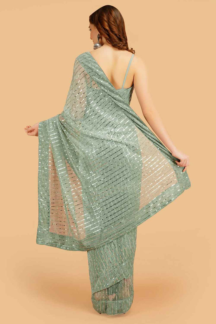 Bollywood Net Saree