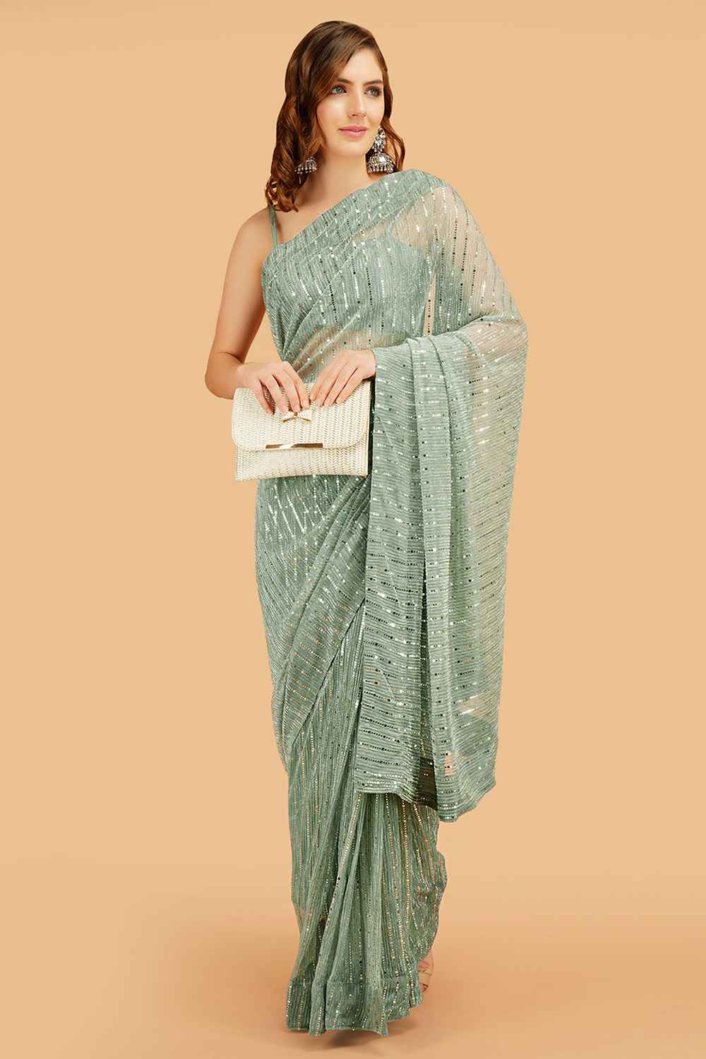 Bollywood Net Saree