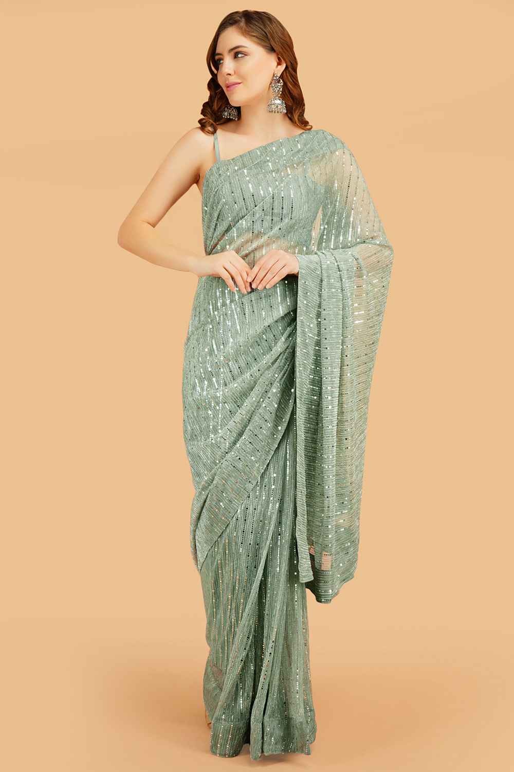 Bollywood Net Saree