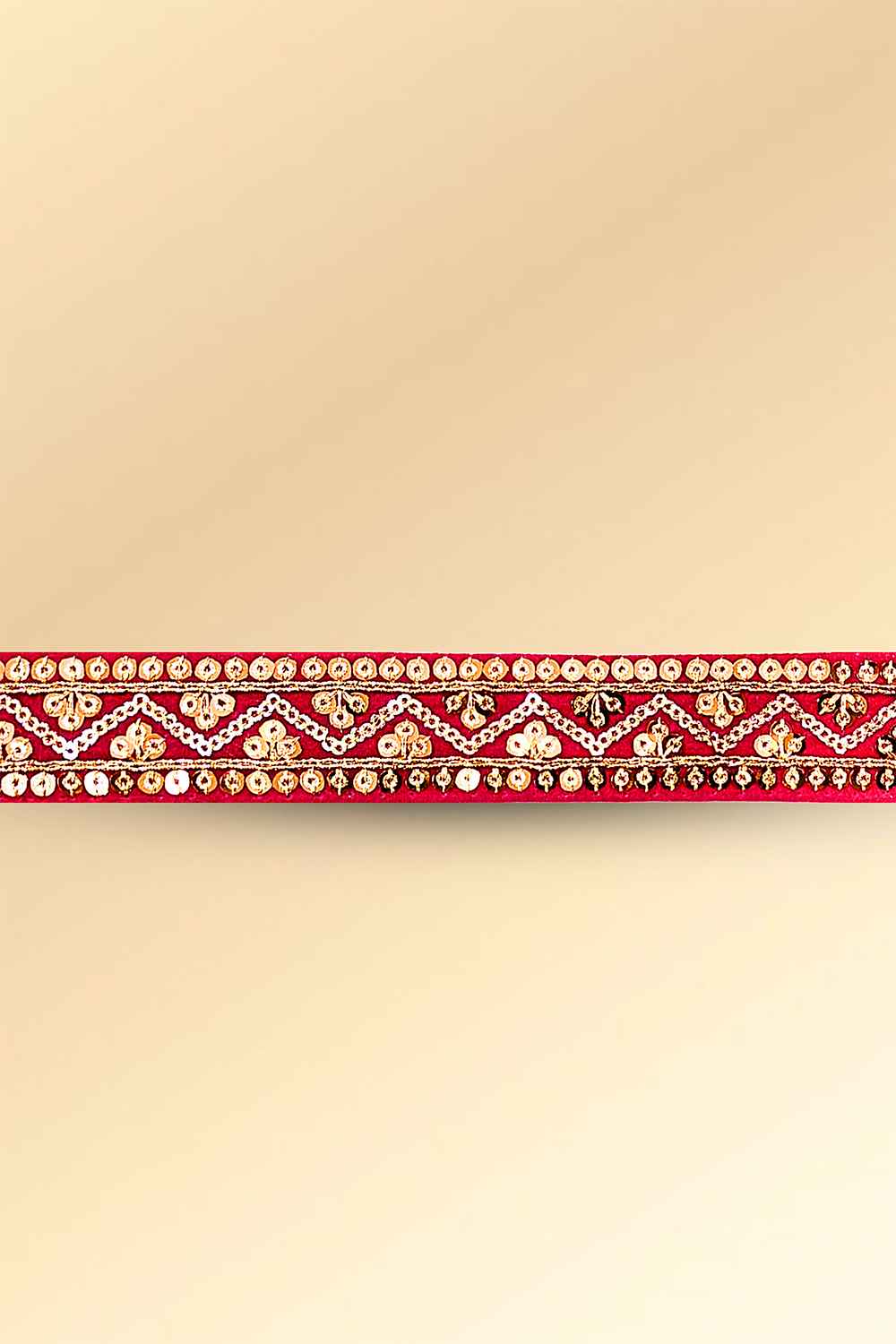 Dark Pink Saree Belt