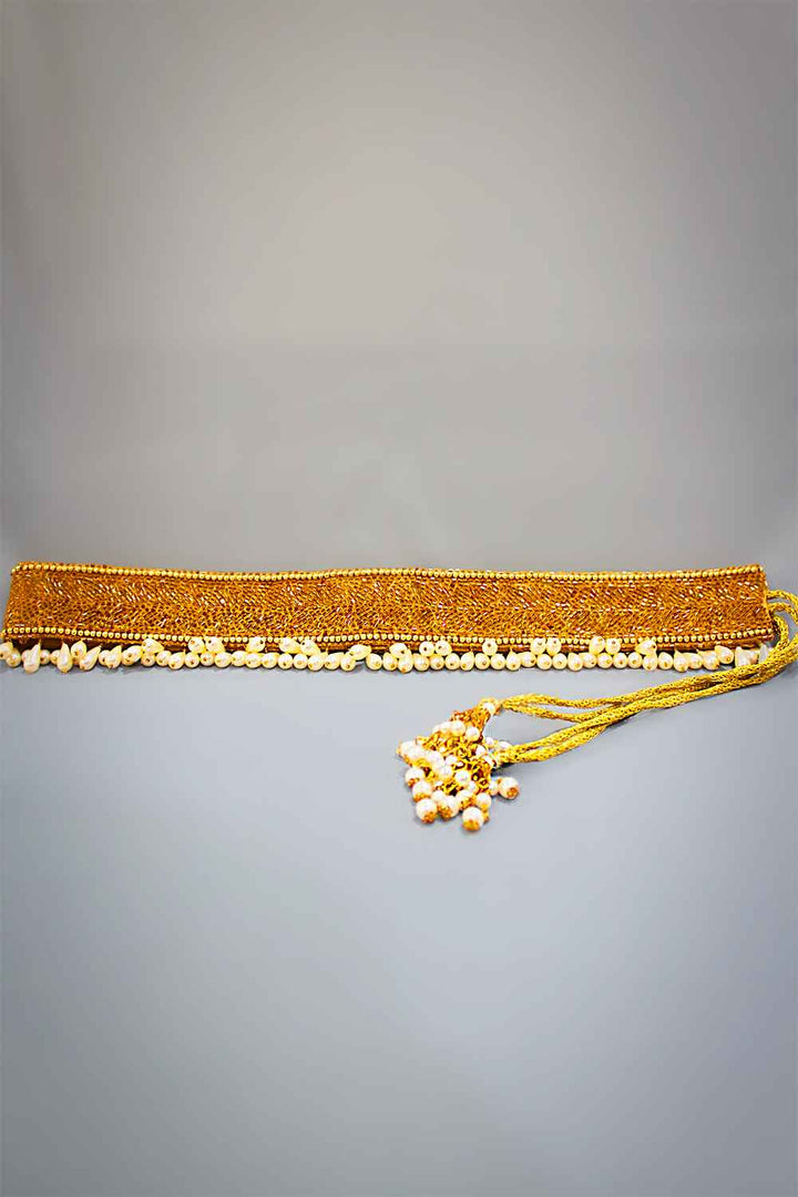 Golden Belt for Saree