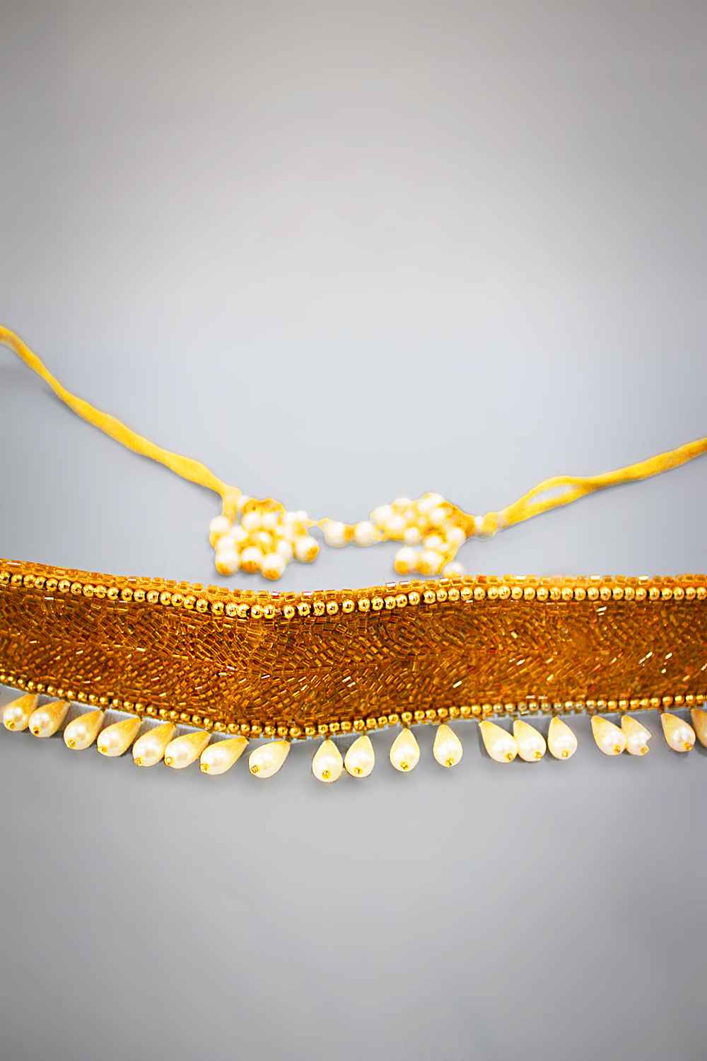 Golden Belt for Saree