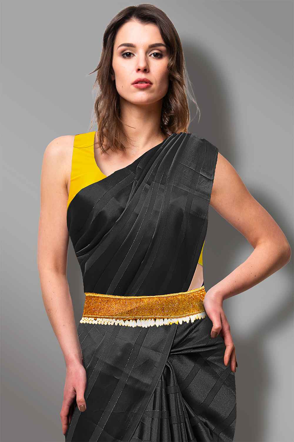 Golden Belt for Saree