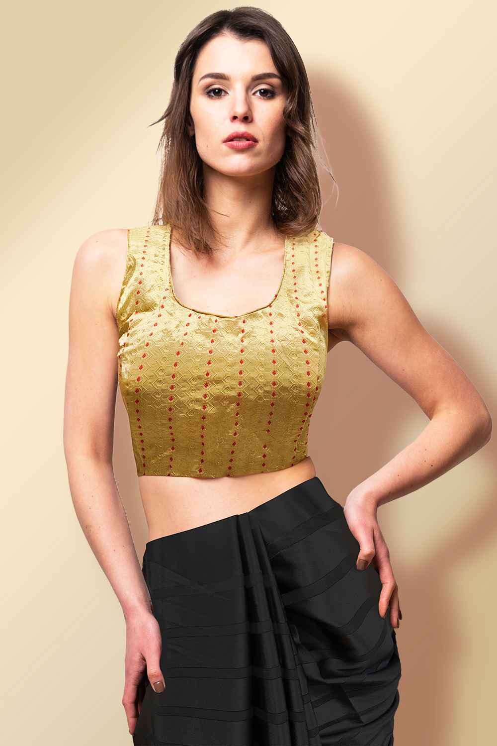 Golden Colour Blouse