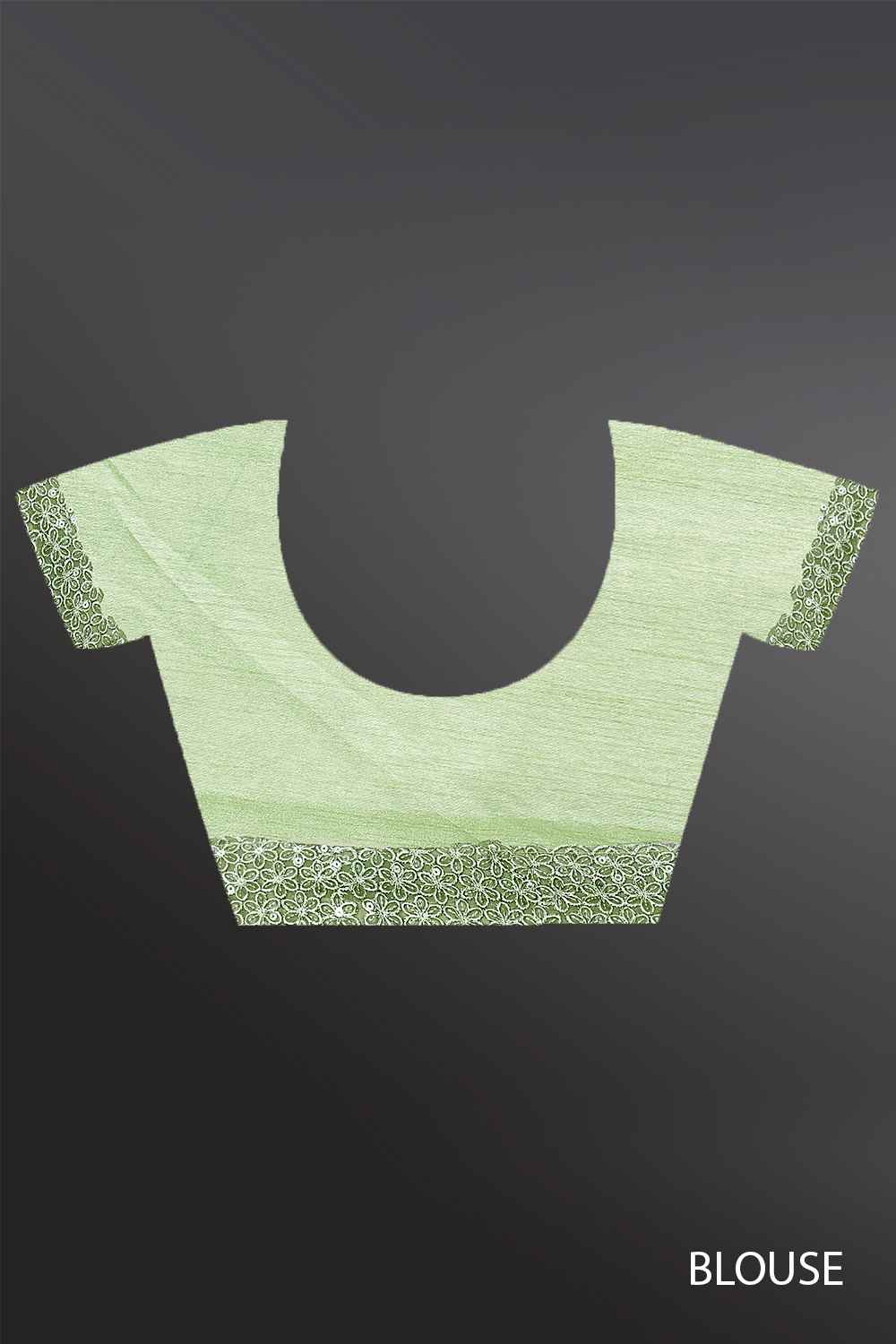 Green Leheriya Saree