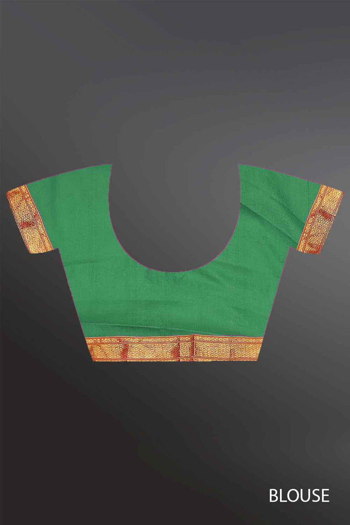 Green Pattu Saree