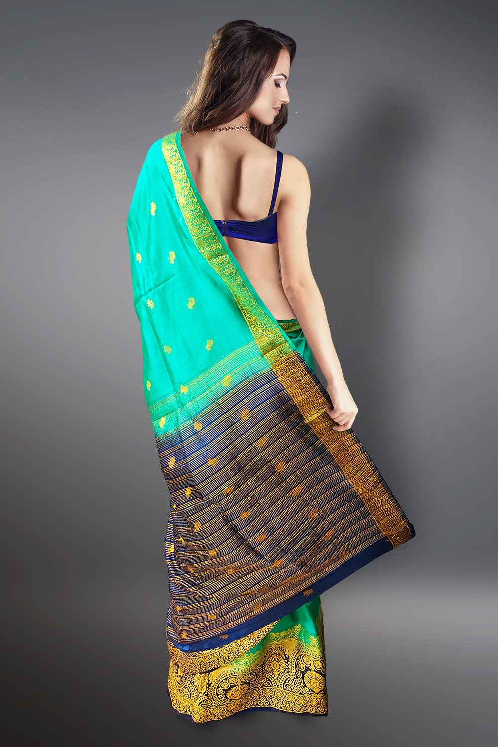 Green Silk Saree