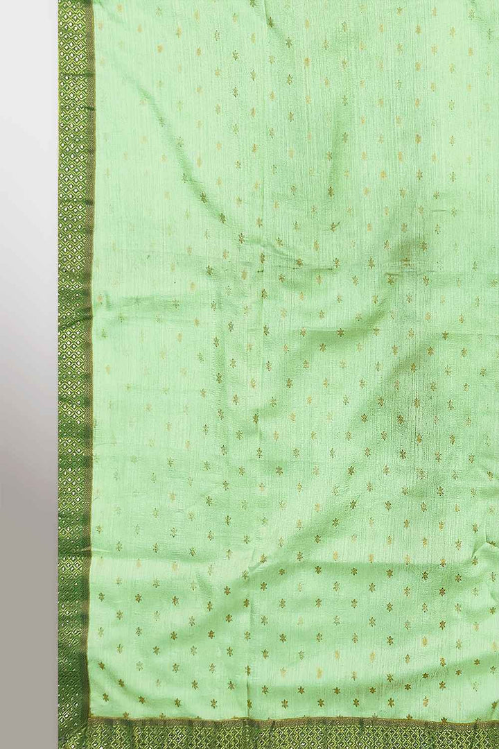 Green Soft Silk Saree