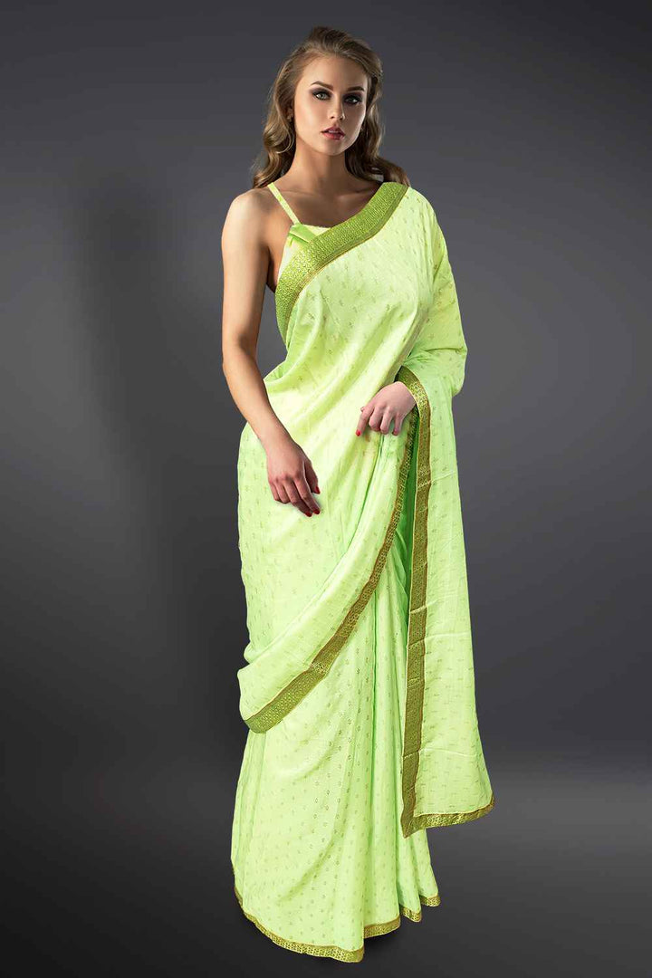 Green Soft Silk Saree