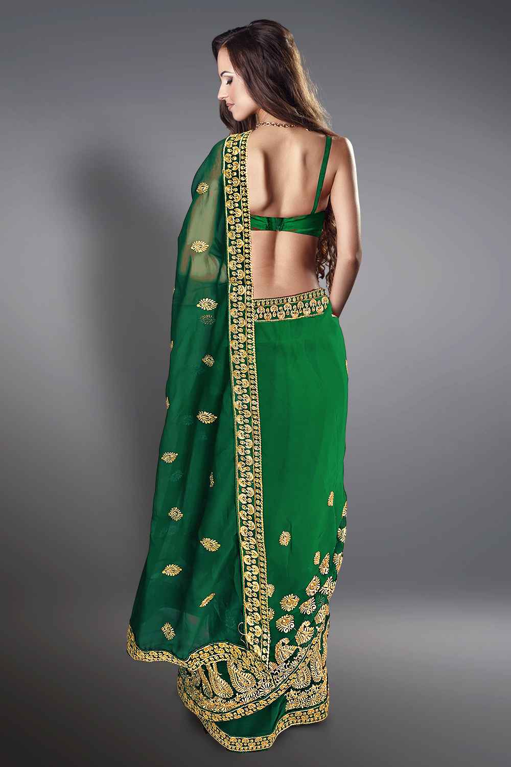 Heavy Georgette Saree