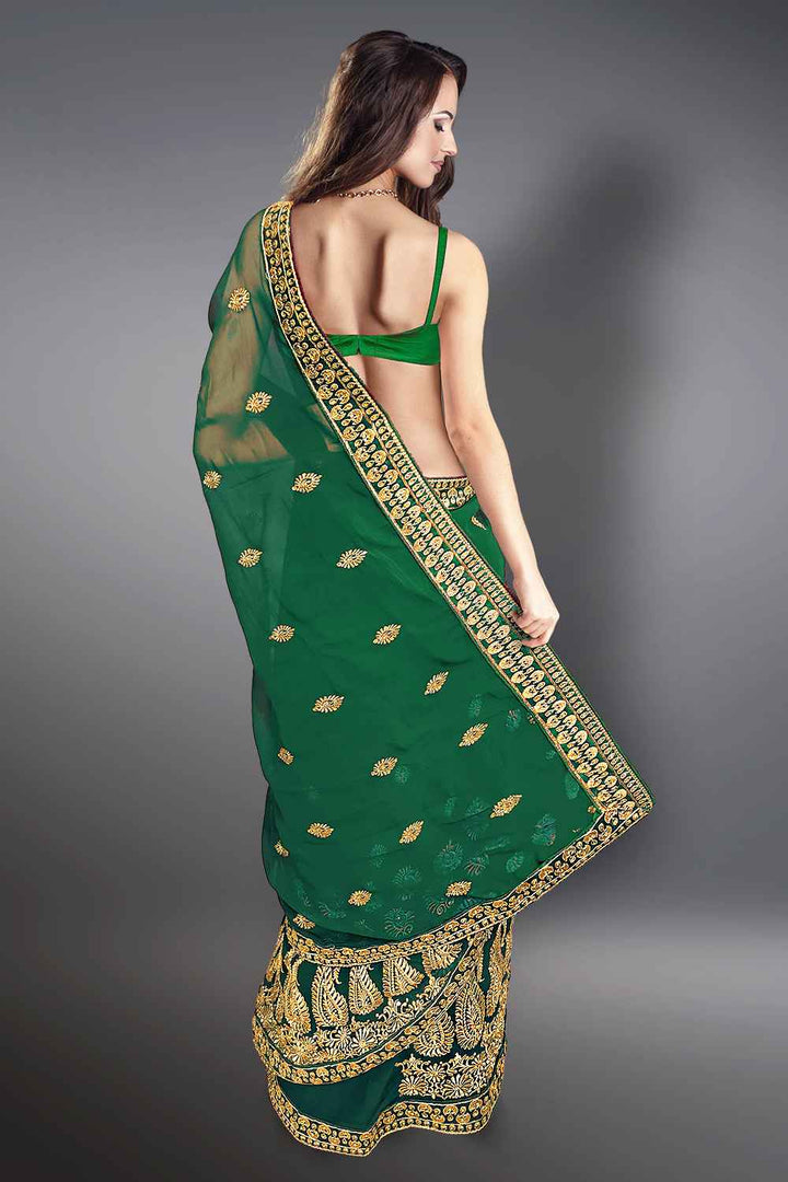 Heavy Georgette Saree