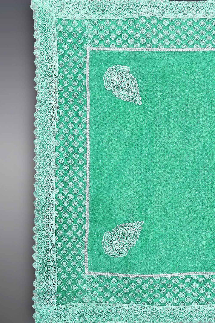 Heavy Work Net Saree