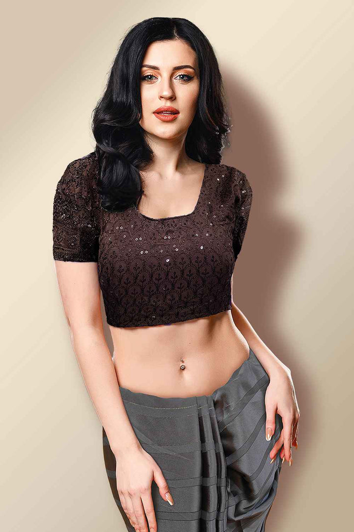 Machine Embroidery Blouse