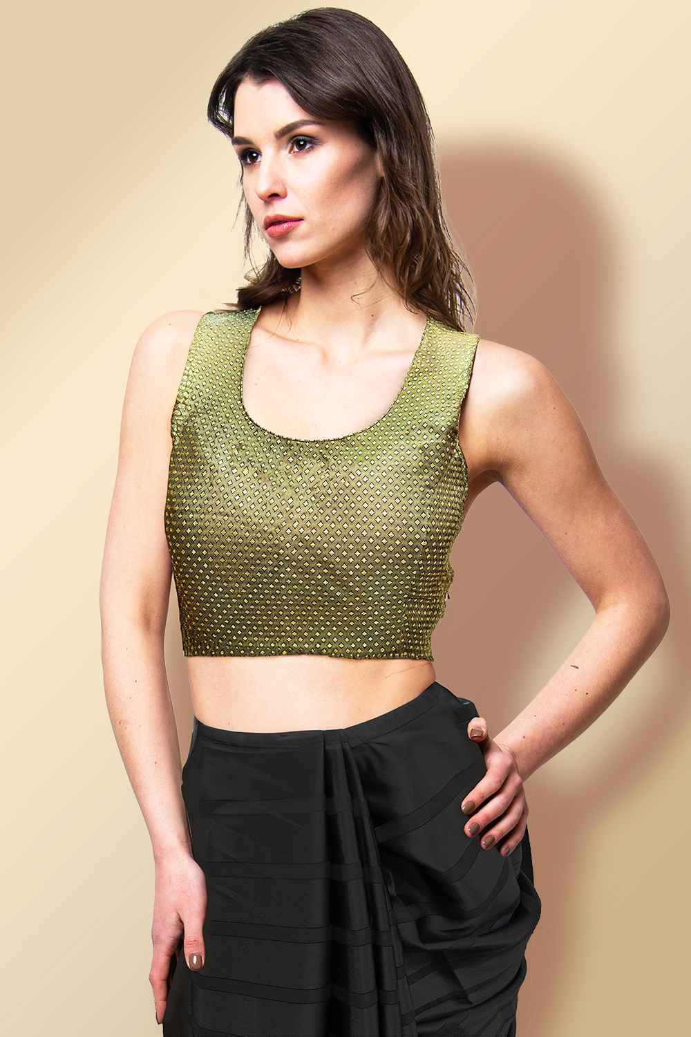 Mehendi Green Blouse