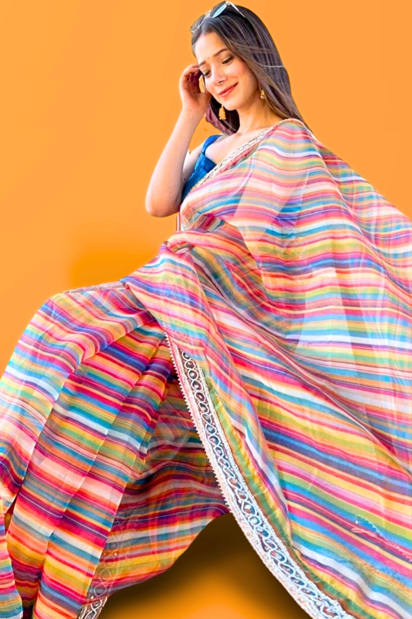 Georgette Sarees, Buy Georgette Sarees Online, Collection of Georgette  Saris | Off white fashion, Georgette sarees, Saree