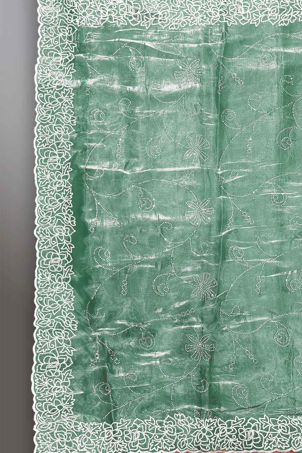 Organza Chikankari Saree