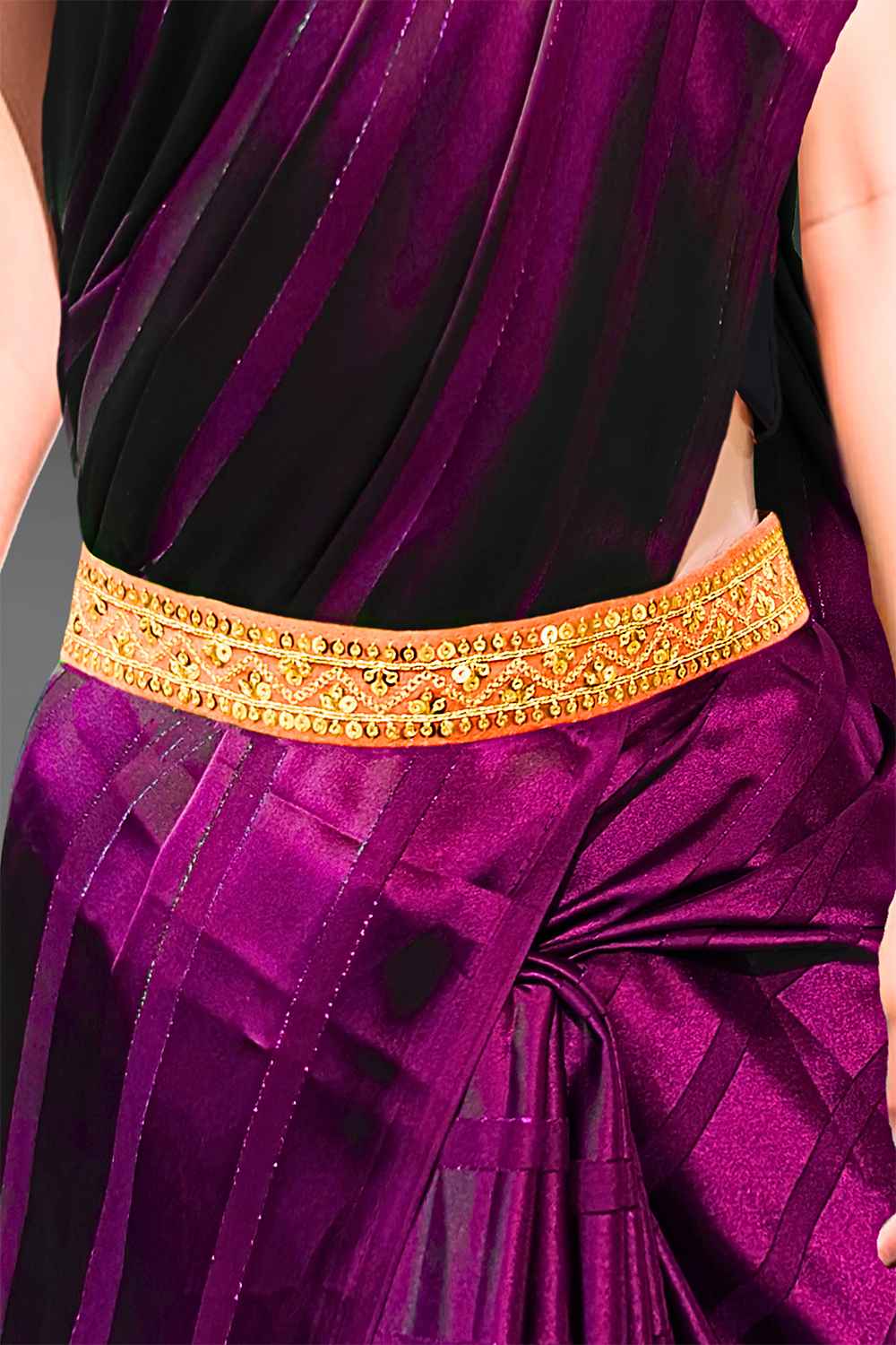 Peach Saree Belt