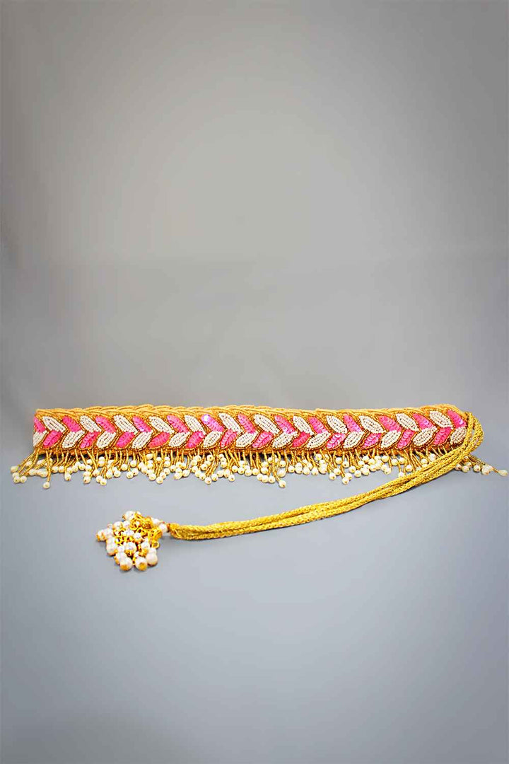 Pearl Waist Belt for Saree