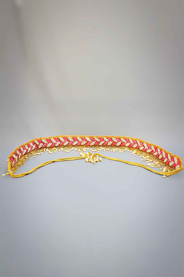 Pearl Waist Belt for Saree