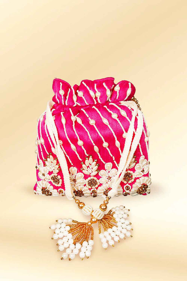 Pink Potli Bag