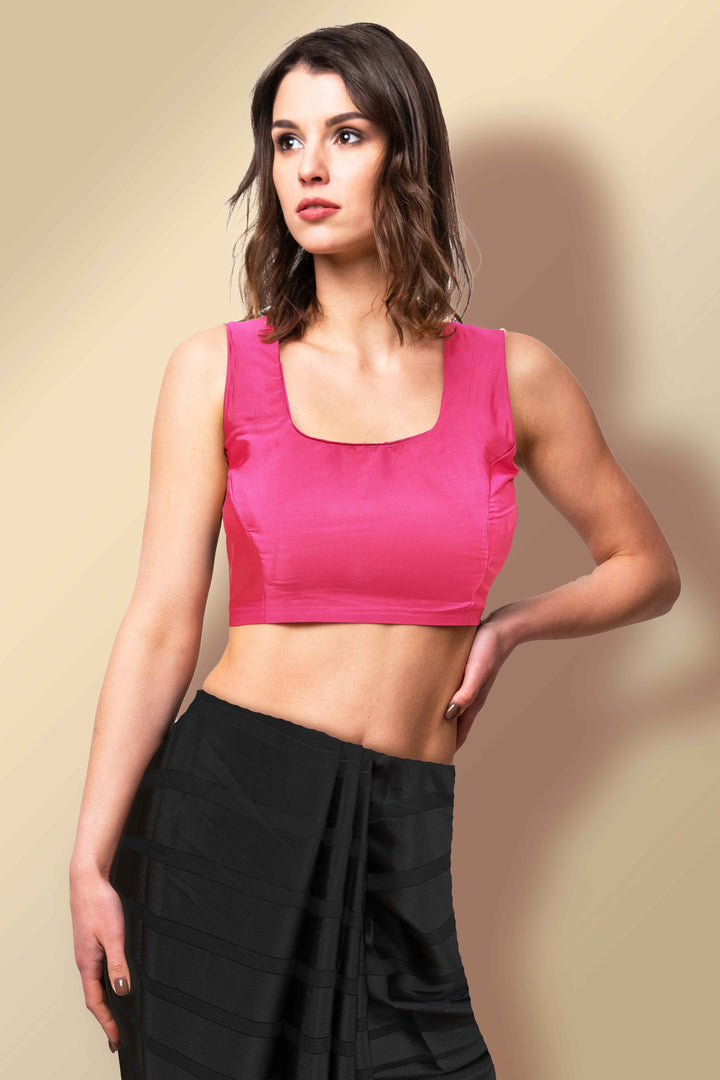 Pink Readymade Blouse