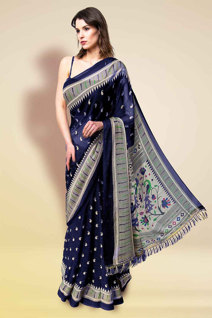 Plain Georgette Saree