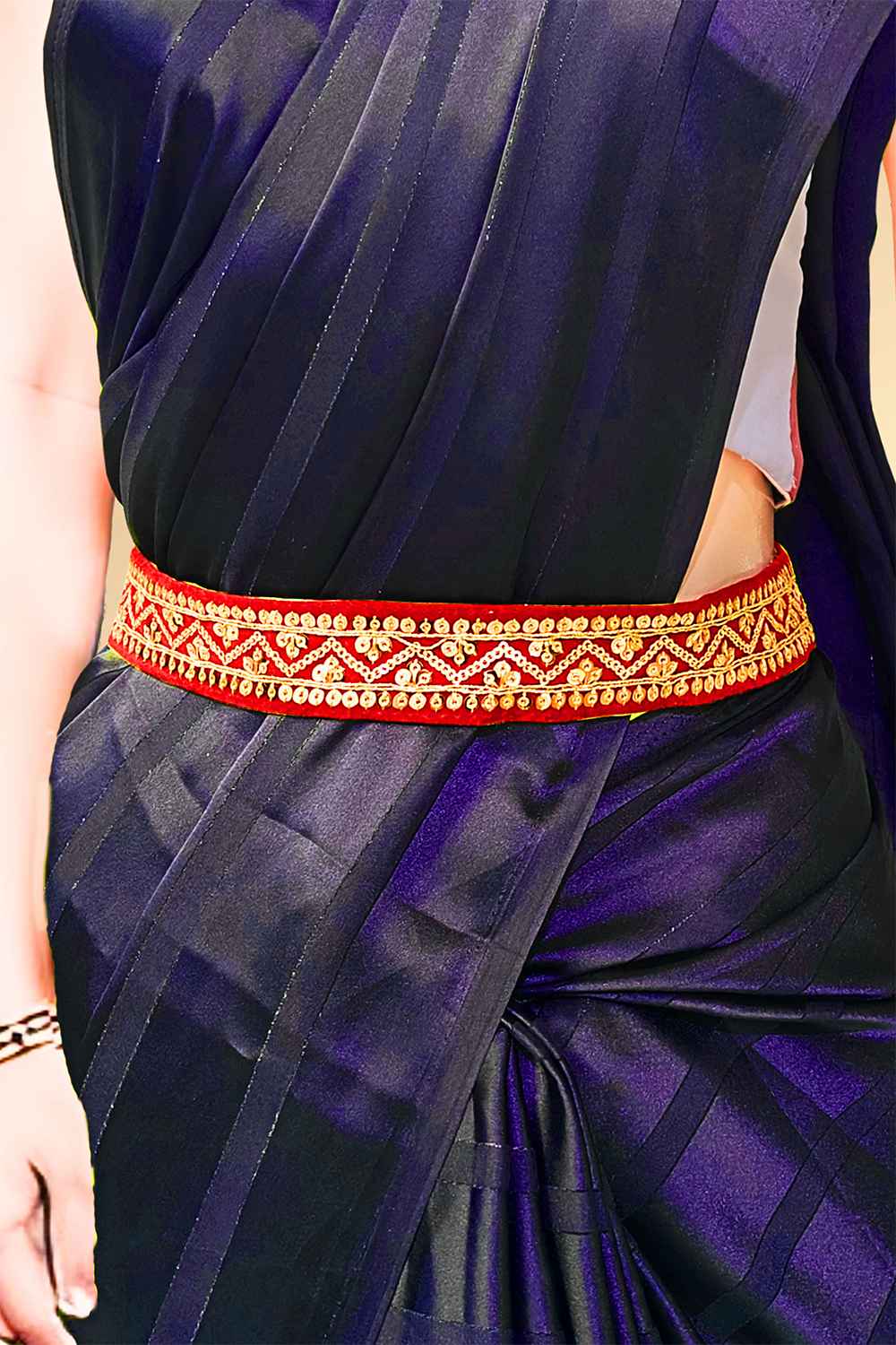 Red Saree Belt