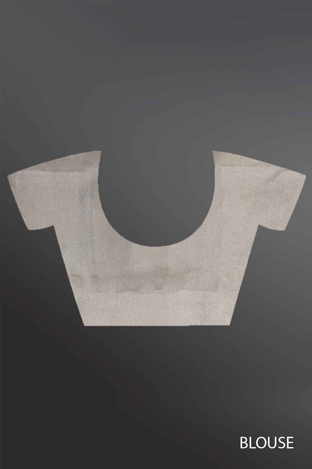 Silver Glitter Saree