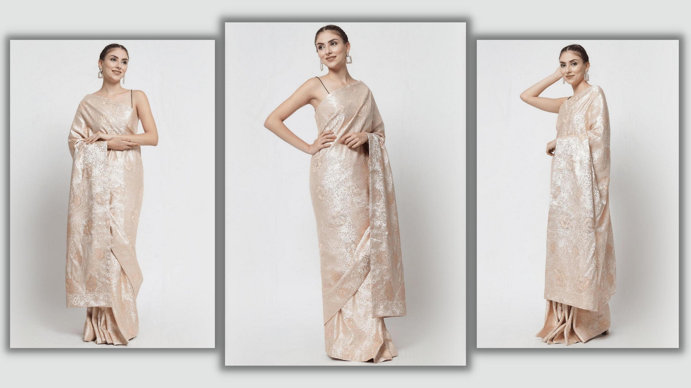 STTYLME - SPECTACULAR BROCADE SAREE