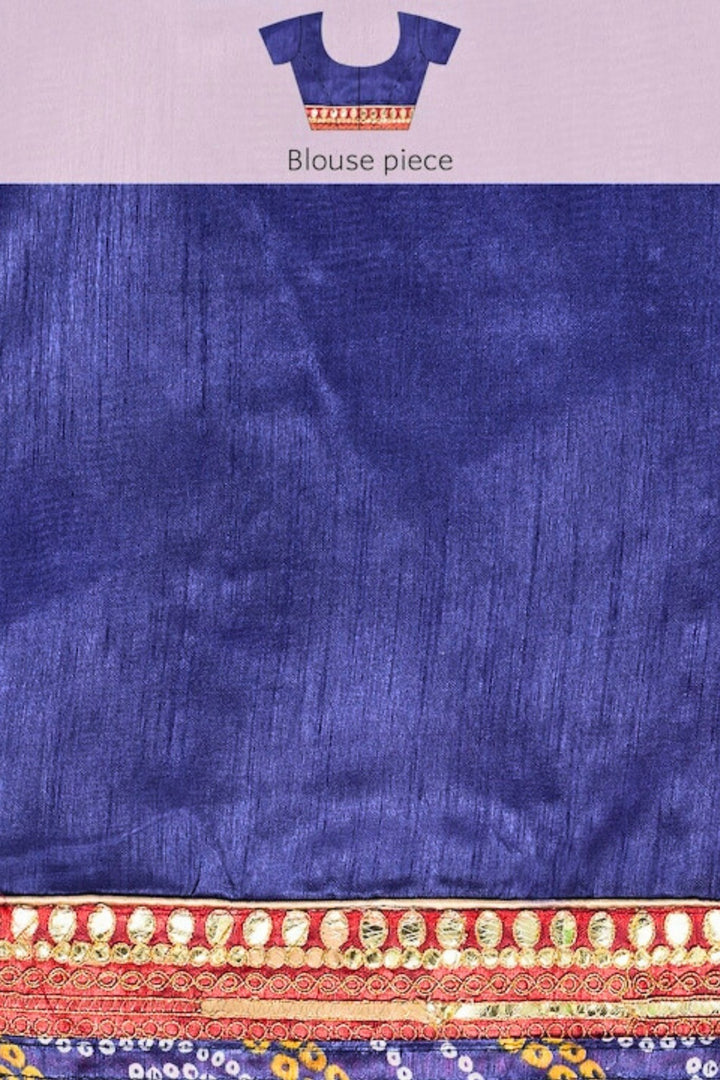 blue bandhani saree - sky blue bandhani saree 