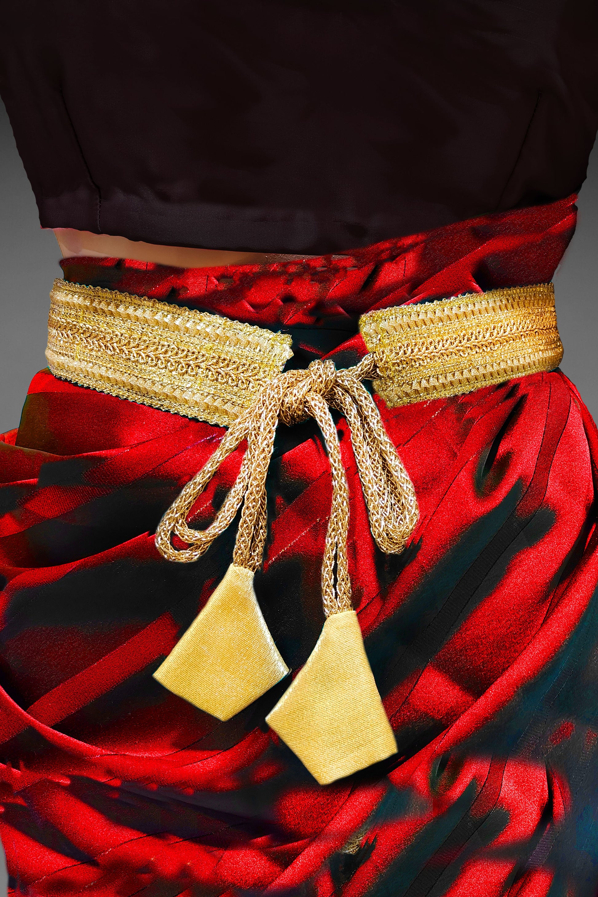 Bridal Saree Belt Velvet - Prime Wholesale