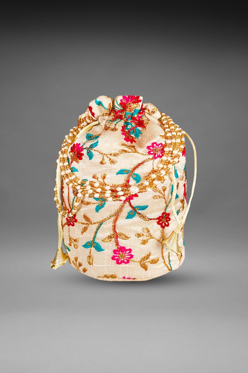 Floral Potli Bag