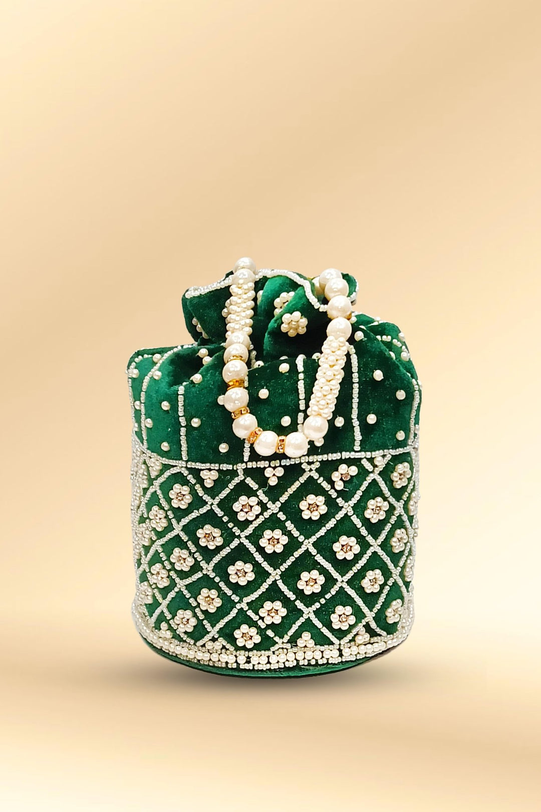 green potli bag