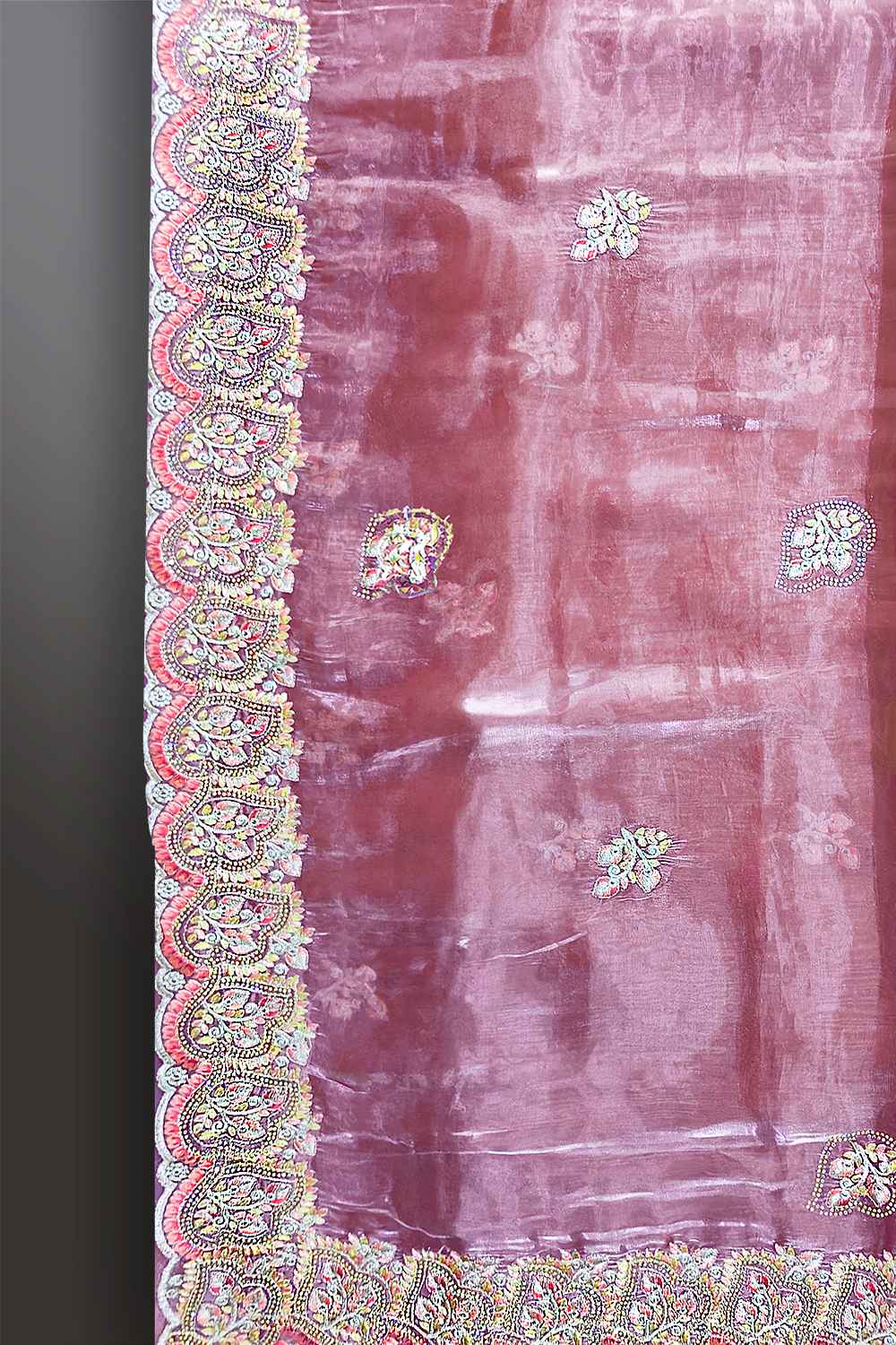 Heavy Stone Work Saree