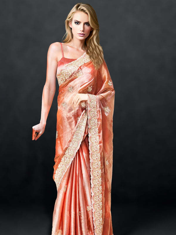 heavy stone work saree - heavy stone work sarees for wedding -  heavy stone work sarees with price