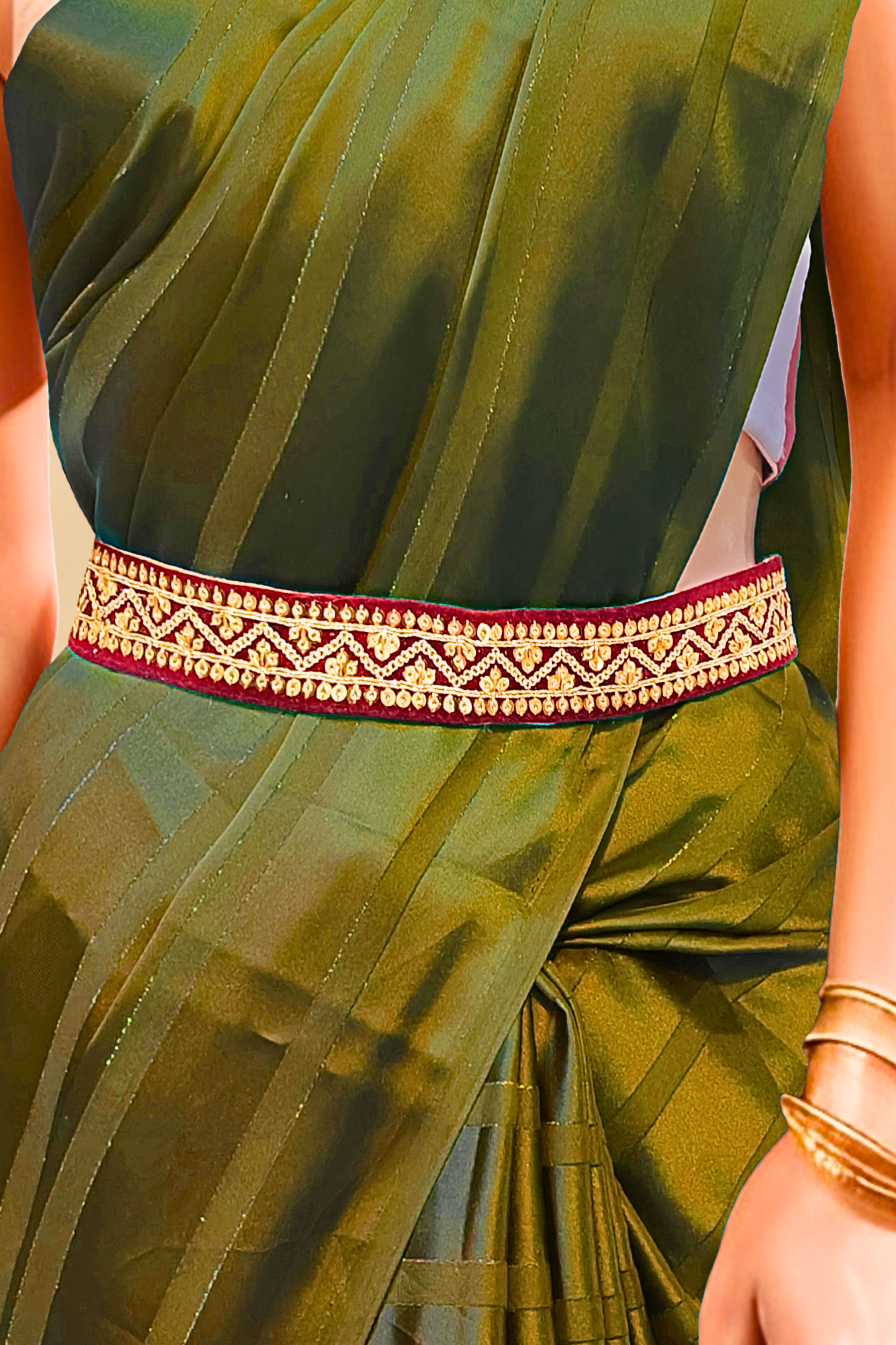 Trending Belted Sarees For That Fuss-Free And Stylish Wedding Look