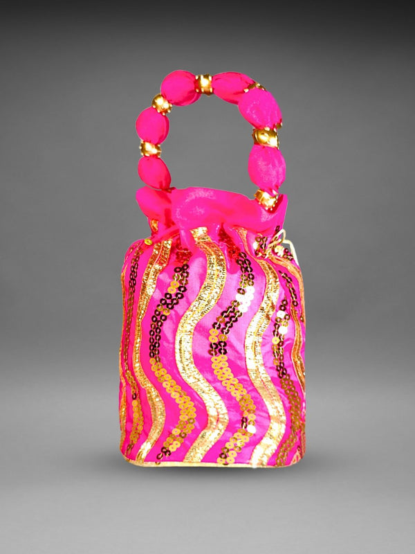 The Zane Pink Sequin Shoulder Bag | Public Desire