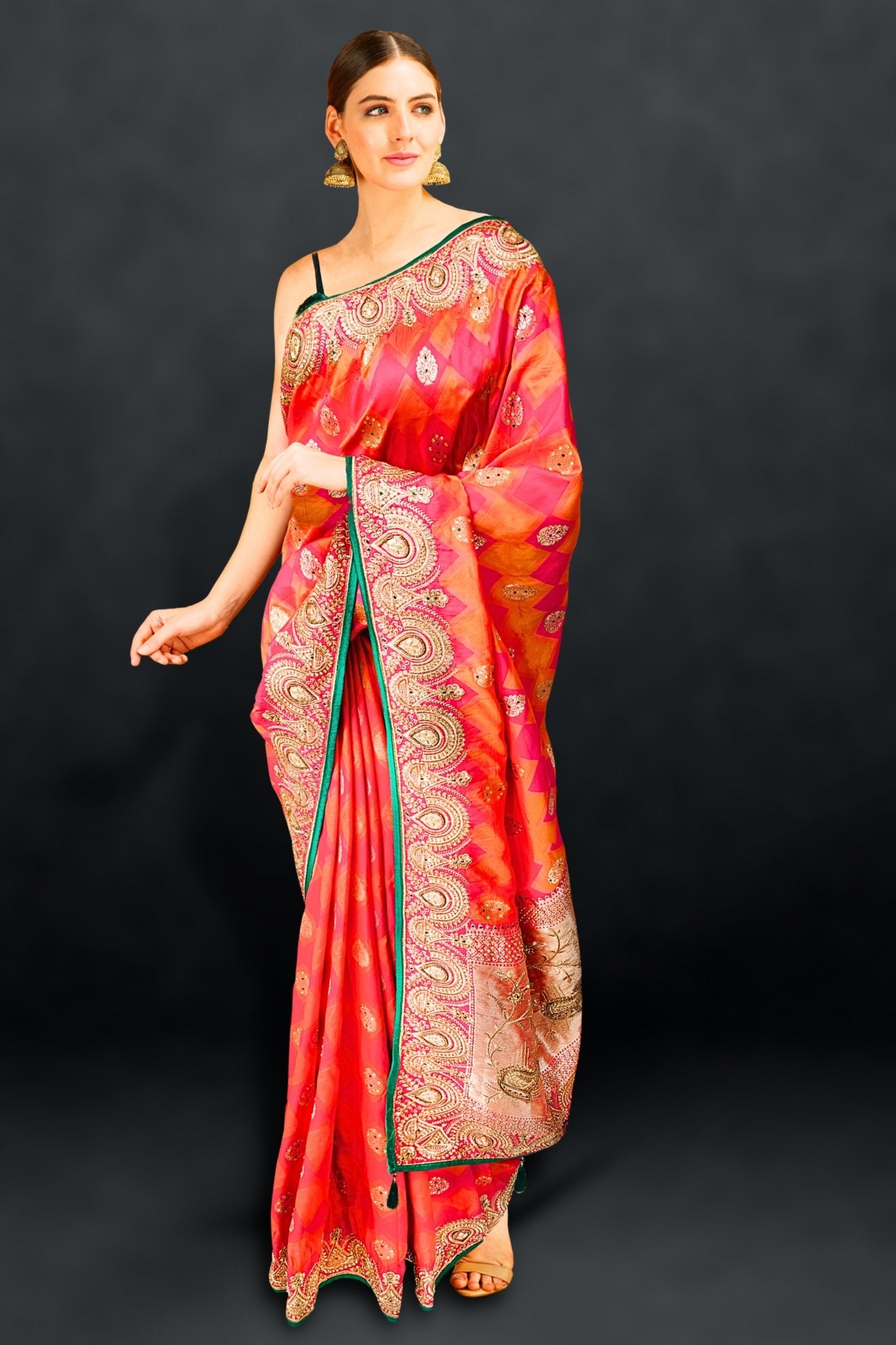 Latest 20 Nauvari Saree Blouse Designs To Try in (2023) - Tips and Beauty |  Bridal blouse designs, Unique blouse designs, Wedding blouse designs