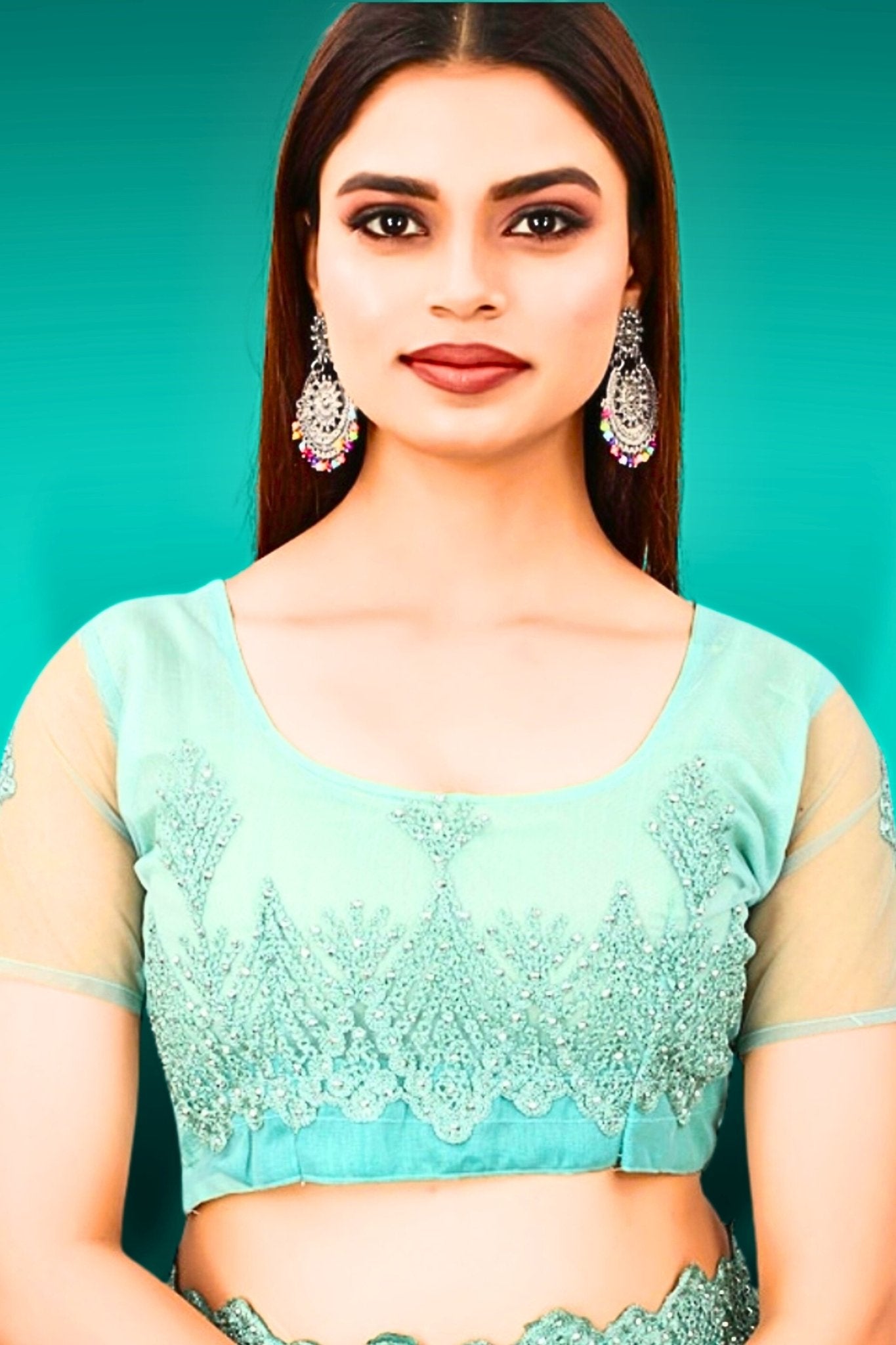 Indian Wedding Golden Blue Eye Makeup Look Tutorial