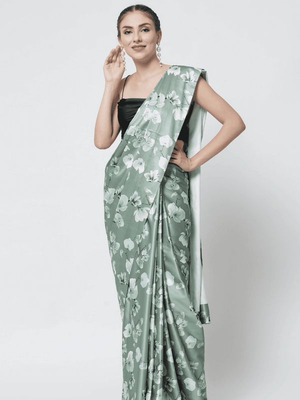 Olive Green Saree - Unleash Your Confidence