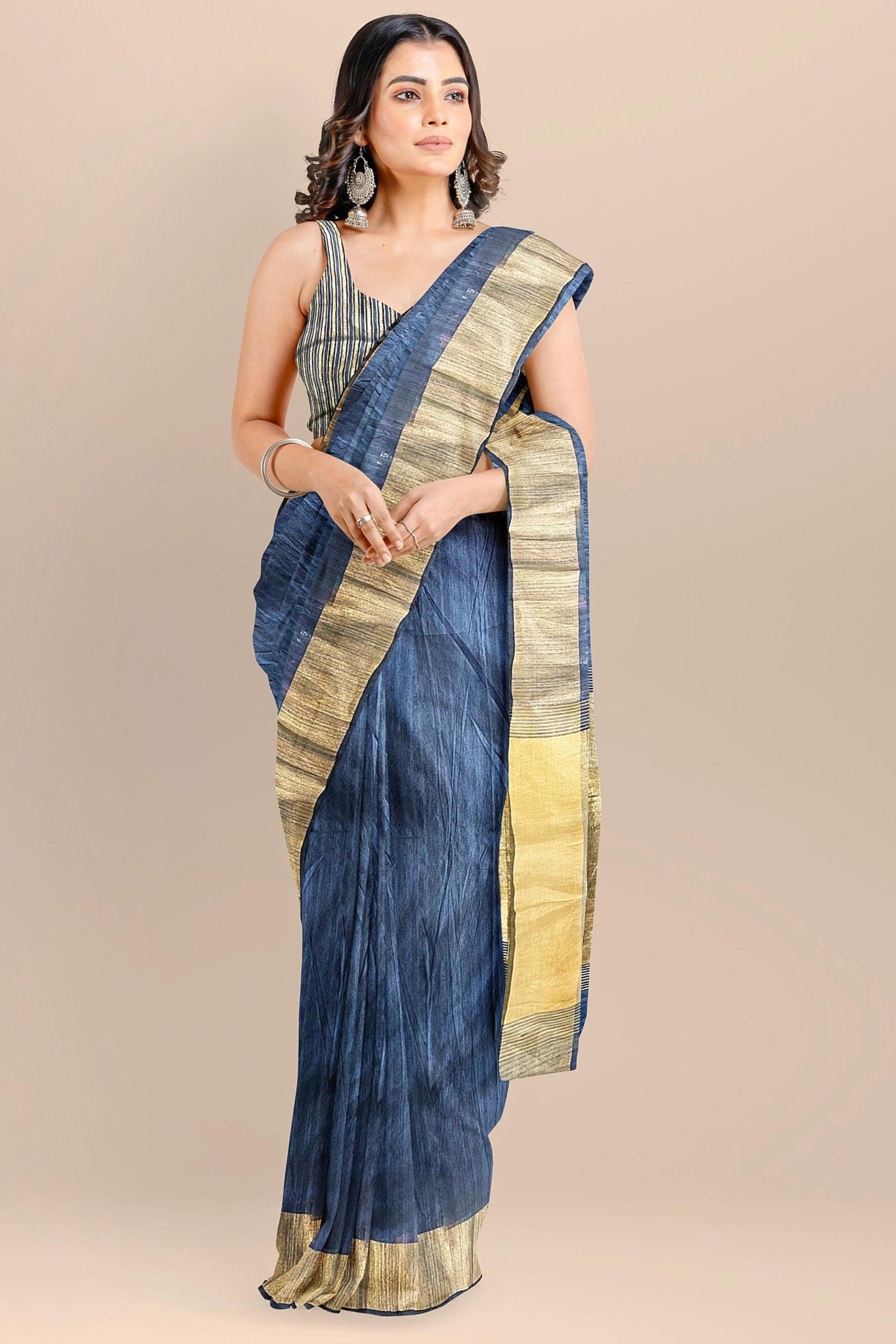Sttylme - Zari Cotton Saree