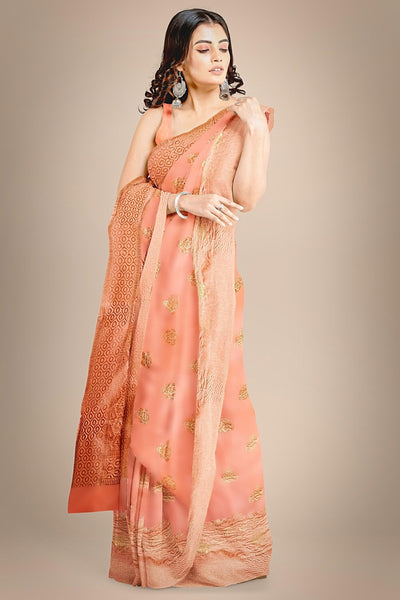 Another Life Banarasi Organza Saree - Sttylme