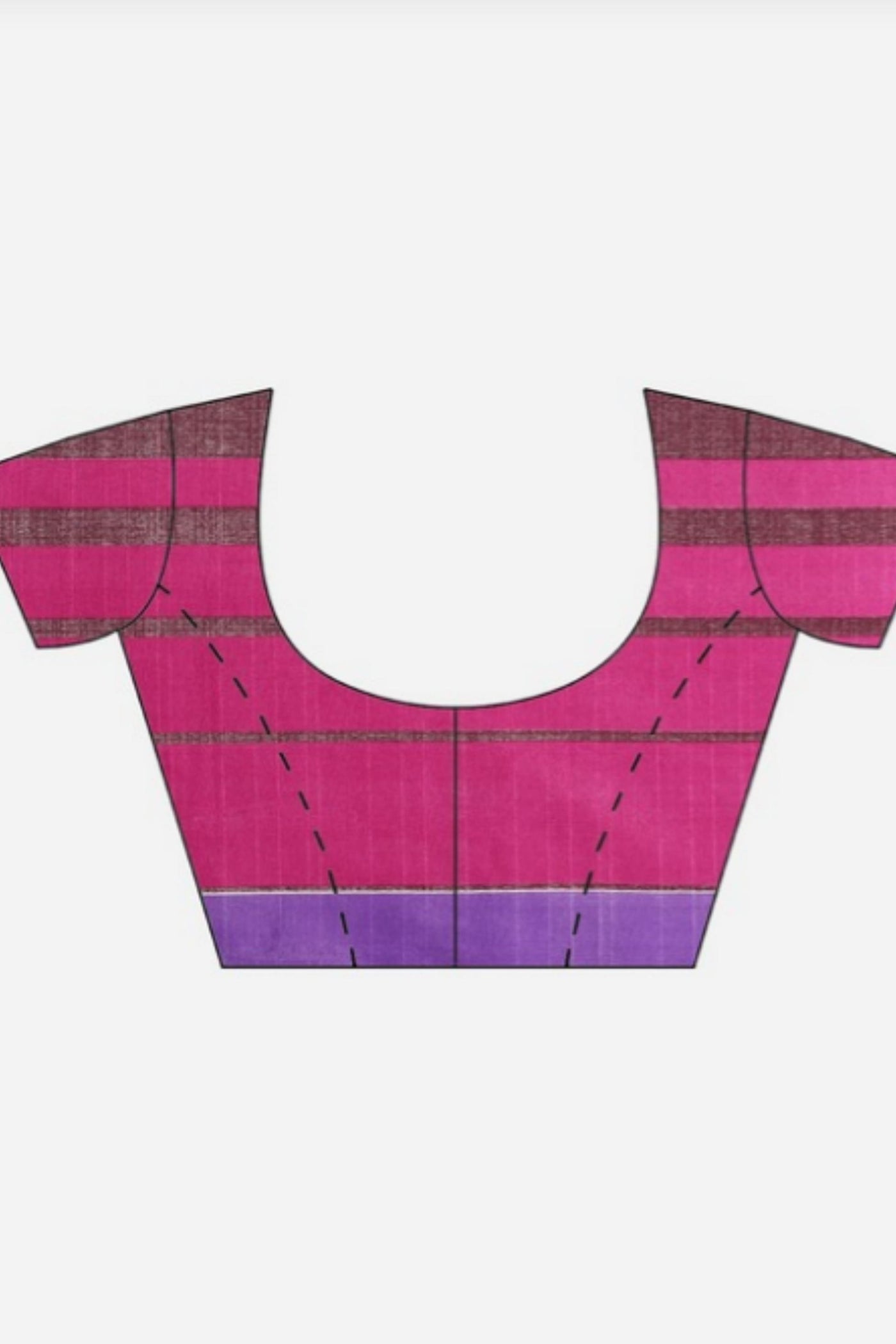 Sttylme - Feminine Blue Self-Checked Bhagalpuri Saree