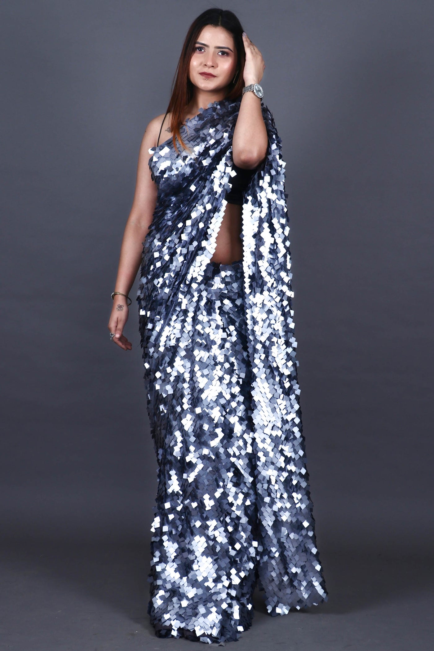 Exotic Metallic Saree